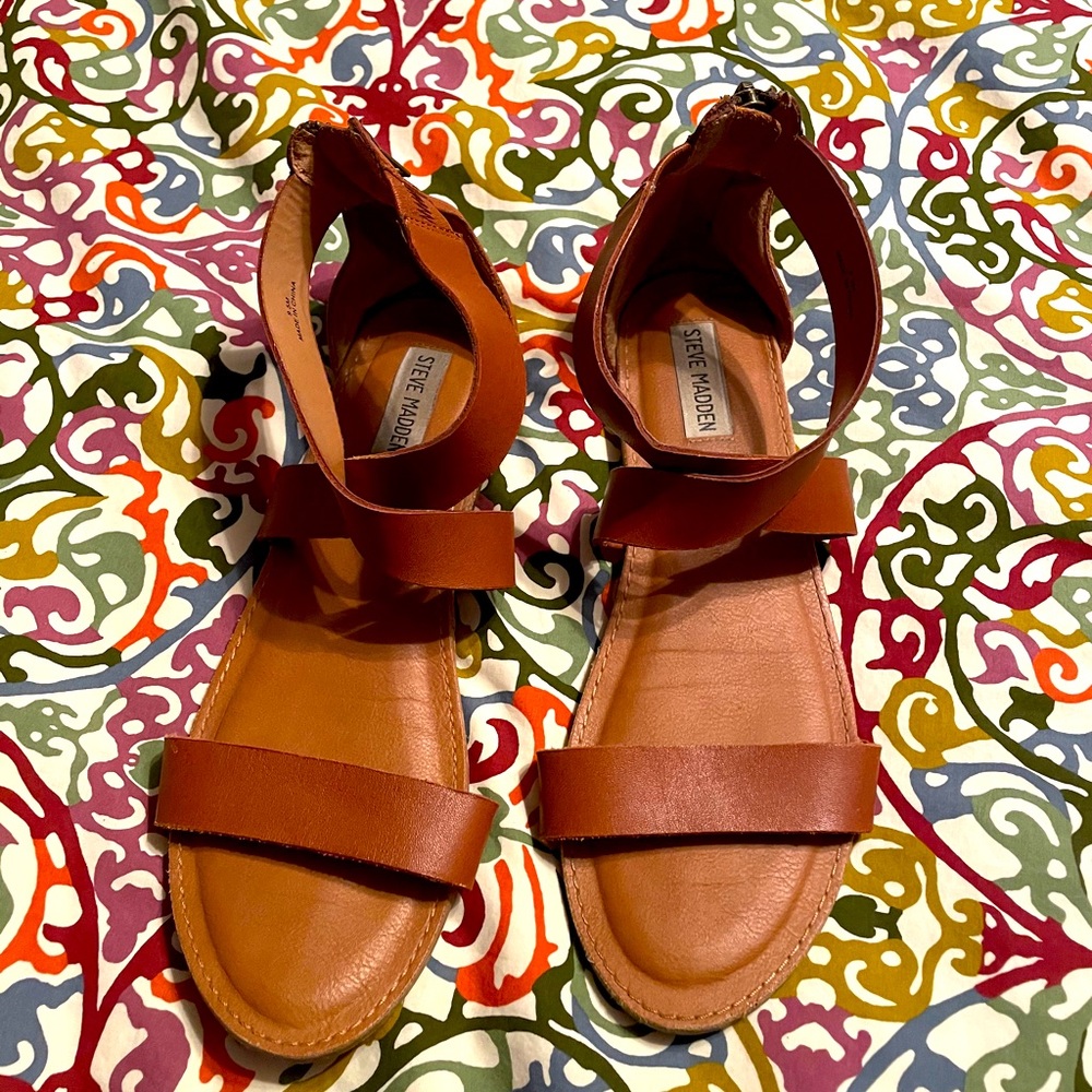 Steve Madden Cross Sandals